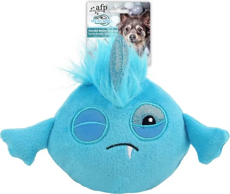 ΠΑΙΧΝΙΔΙ ΣΚΥΛΟΥ AFP META BALL REVERSIBLE MONSTER/TENNIS BALL (13X16,5X7CM)