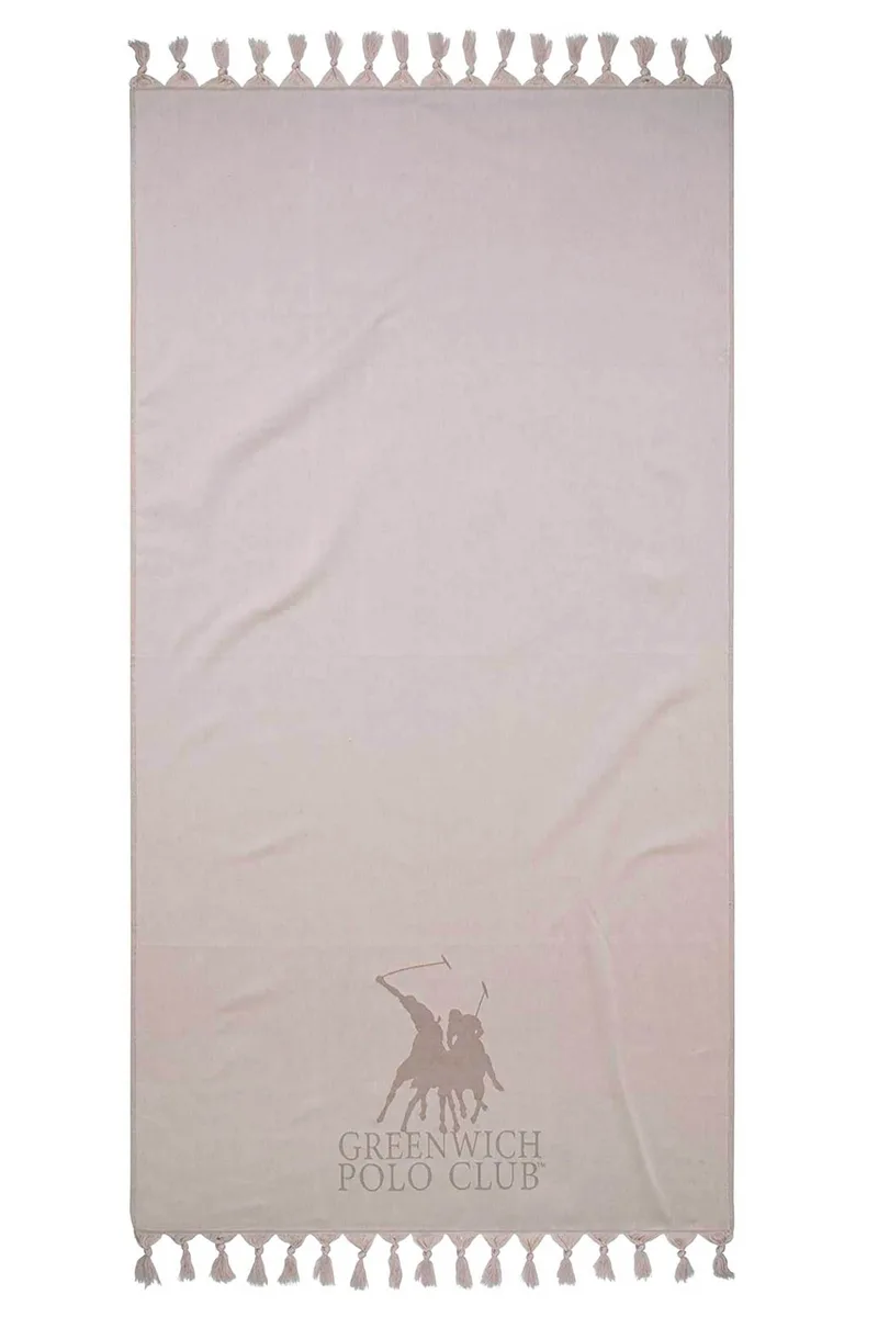 Greenwich Polo Club unisex πετσέτα θαλάσσης 90 x 170 cm "3797" - 267901703797 Taupe