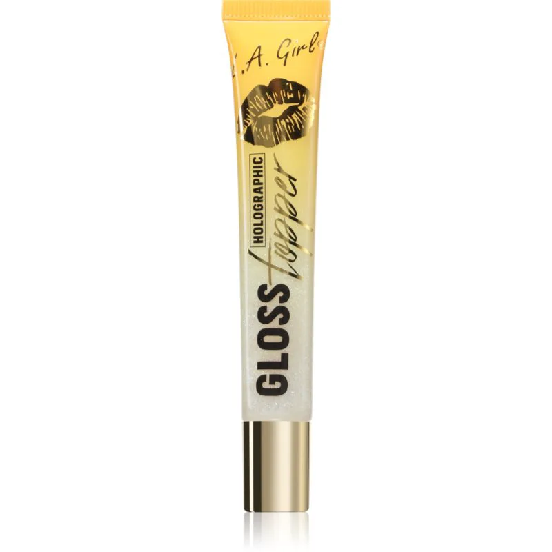 L.A. Girl Cosmetics Holographic Gloss Topper αστραφτερό λιπ γκλος απόχρωση Starlight 10 ml