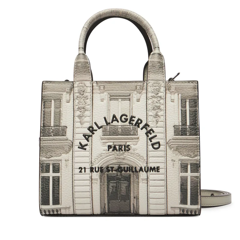 Τσάντα KARL LAGERFELD B2W30282 Γκρι