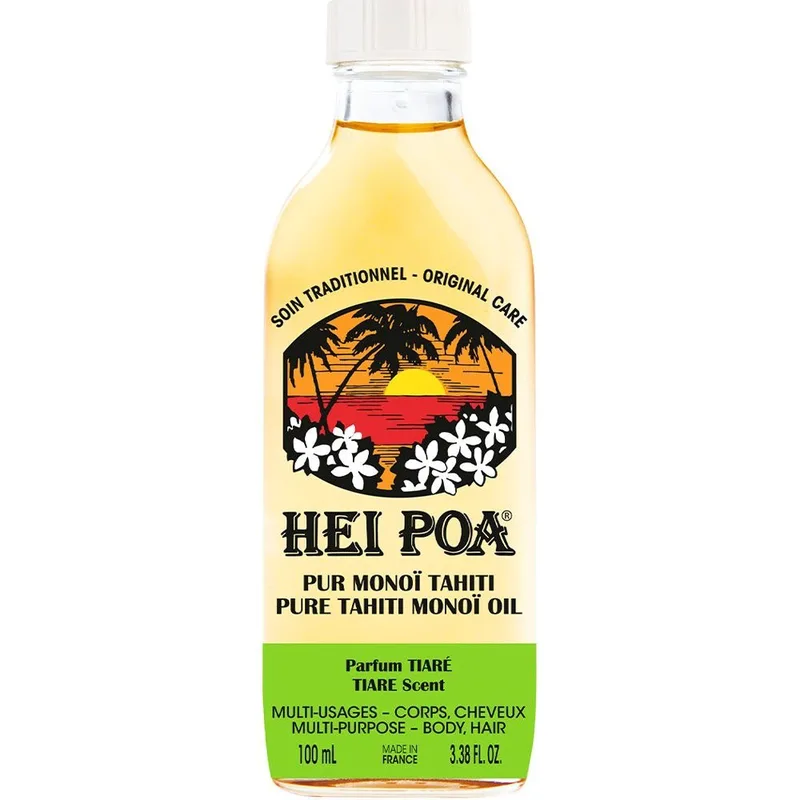 Hei Poa Pure Tahiti Monoi Oil - Tiare Scent (100ml)
