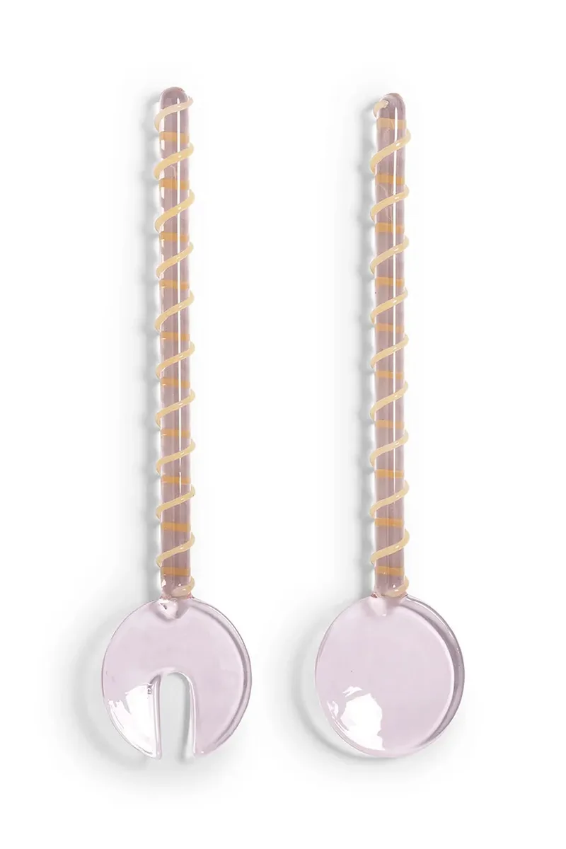 Κουτάλια σαλάτας &k amsterdam sling pink 2-pack