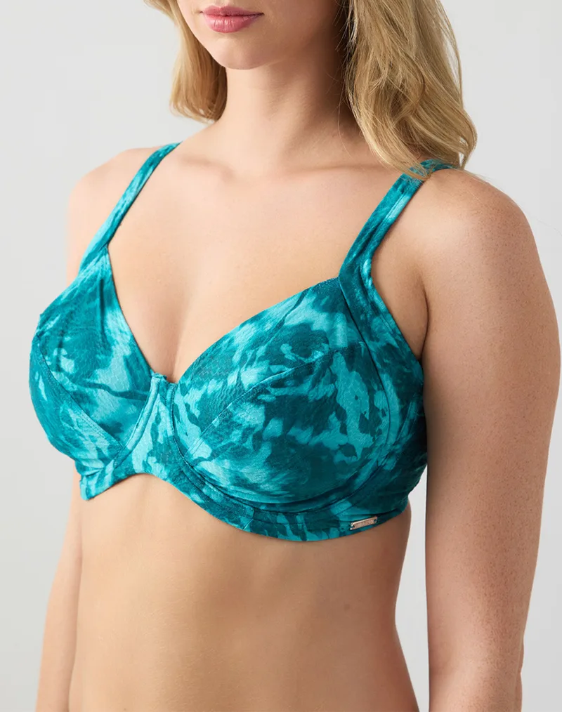 MINERVA BRA WIRED N/P MONGO 90-9459E-348 Petrol