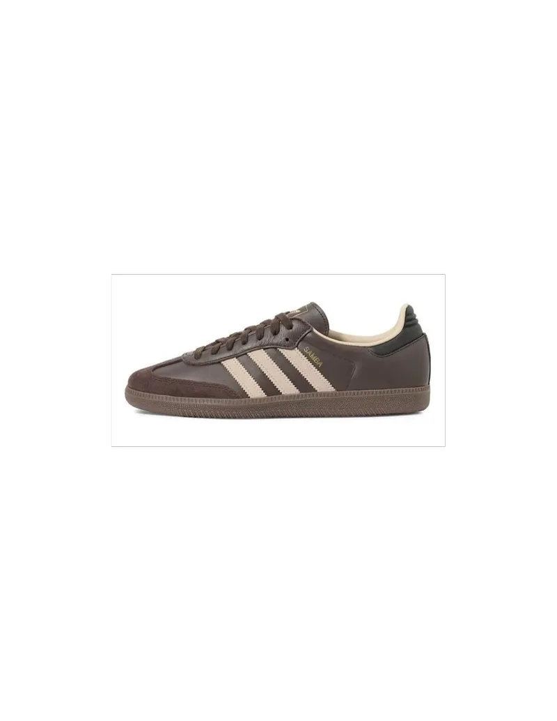 adidas Samba OG Dark Brown Μπεζ Gum JI0217 MBS