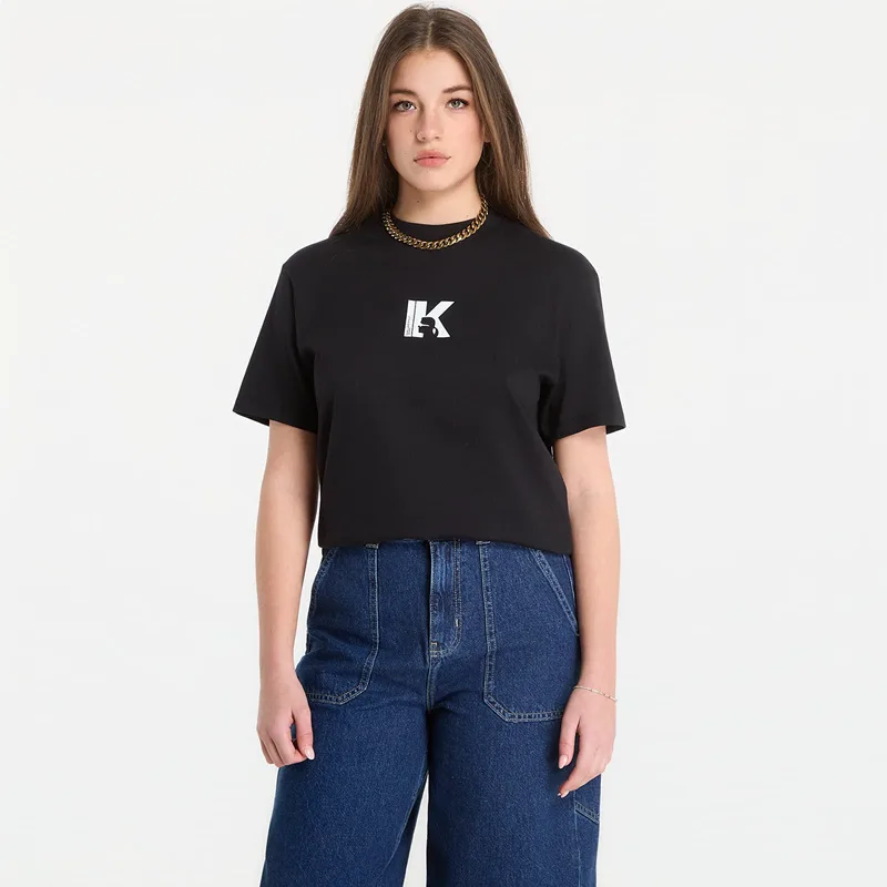 T-shirt Karl Lagerfeld Jeans Reg Ss K-Logo Tee Black L