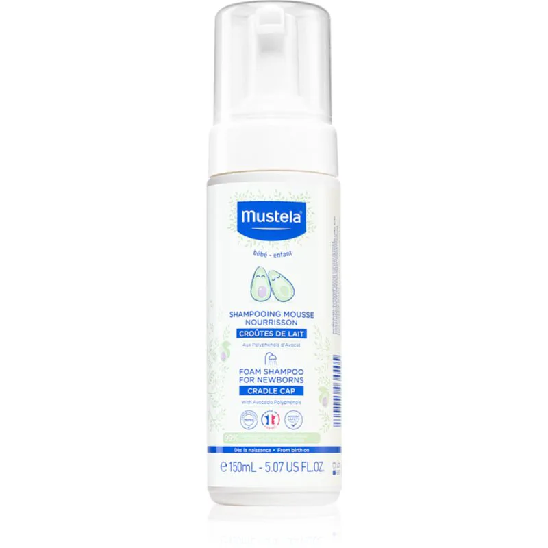 Mustela Bébé παιδικό σαμπουάν Για Εκζέμα 150 ml