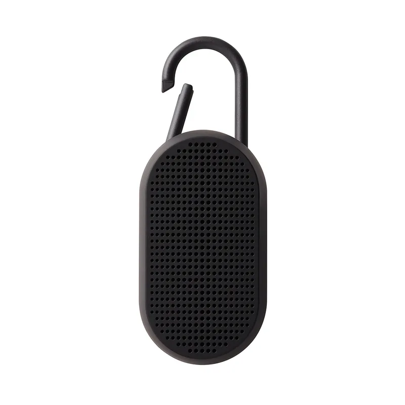 Ηχείο Bluetooth® με ενσωματωμένο καραμπίνερ MINO T - Μαύρο