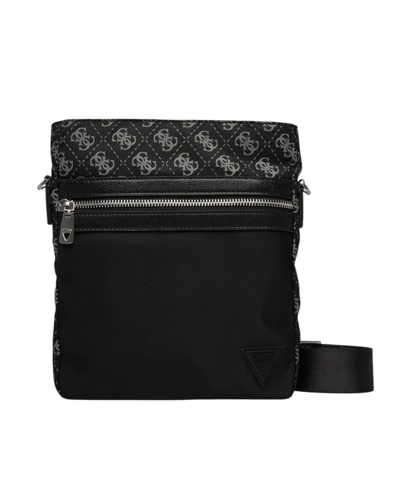 Guess Ανδρική Τσάντα Ώμου Berlin Crossbody HMBENPP6123-DAB Μαύρο