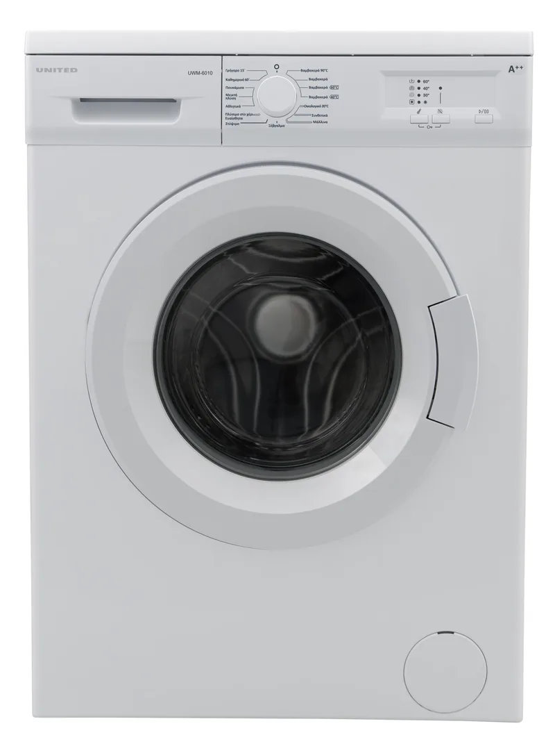 UNITED UWM6010 ΠΛΥΝΤΗΡΙΟ ΡΟΥΧΩΝ 6KG UWM-6010