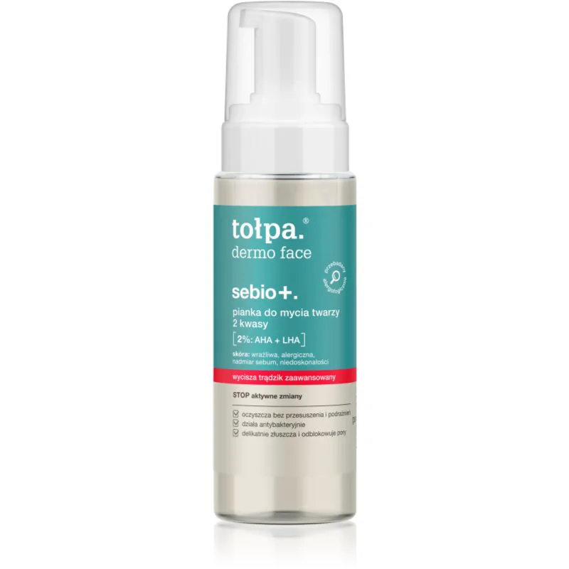 Tołpa Dermo Face Sebio + καθαριστικός αφρός προσώπου 150 ml