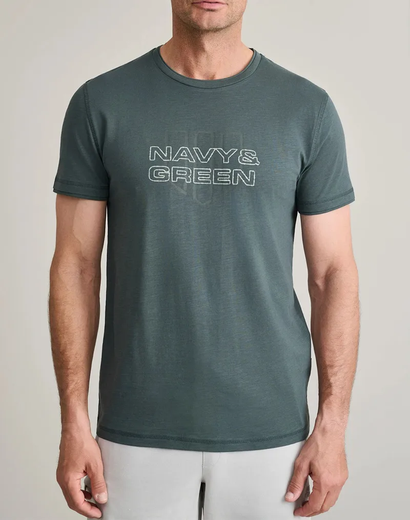 NAVY&GREEN ΜΠΛΟΥΖΑ ΛΑΙΜΟΚΟΨΗ 24TU.347/5R-ARMY GREEN ArmyGreen