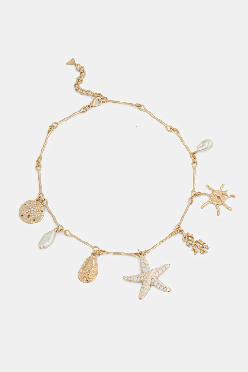 Aldo κολιέ γυναικείο μεταλλικό BEACHTREASURE