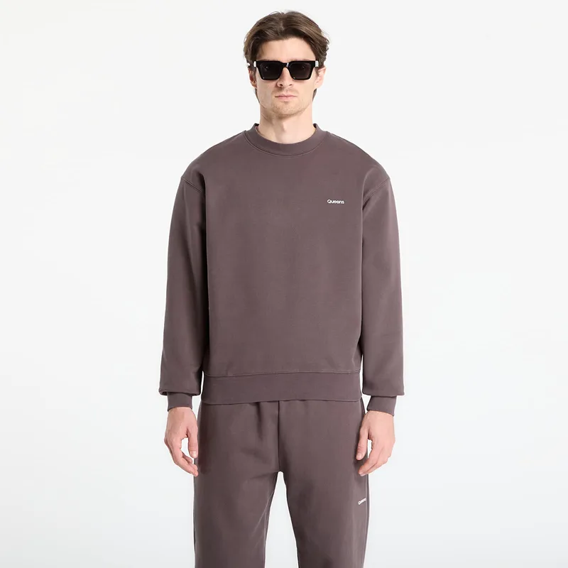 Φούτερ Queens Men's Sweats Essential Crewneck Mauve M