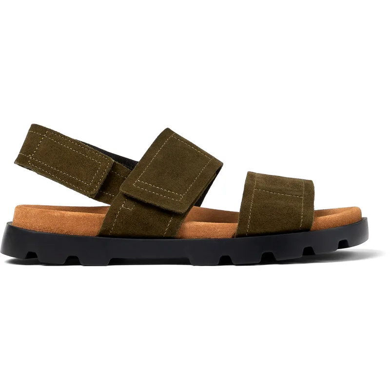 CAMPER Brutus Sandal - Πέδιλα Για Ανδρικα - Πράσινο, Μέγεθος 46, Suede