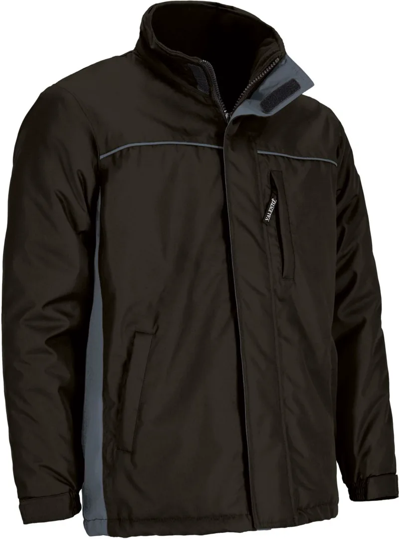 Μπουφάν Parka THUNDER Valento PKVATHUNG Black-Cement Grey