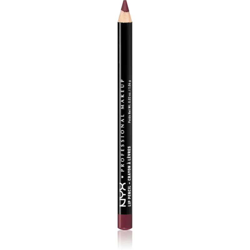 NYX Professional Makeup Slim Lip Pencil Μολύβι για τα χείλη απόχρωση 804 Cabaret 1 γρ