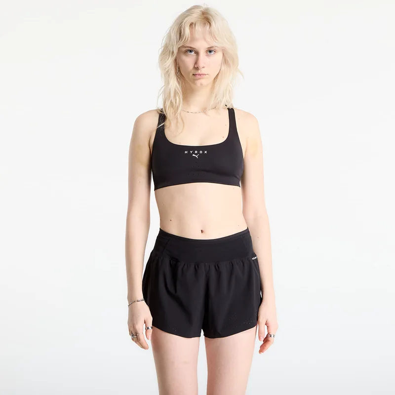 Σουτιέν Puma W Puma x HYROX Tech Bra Puma Black/ Small Cat L