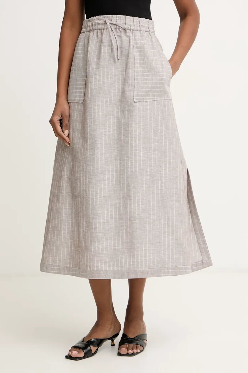MM by Max Mara φούστα λινή SUMERO