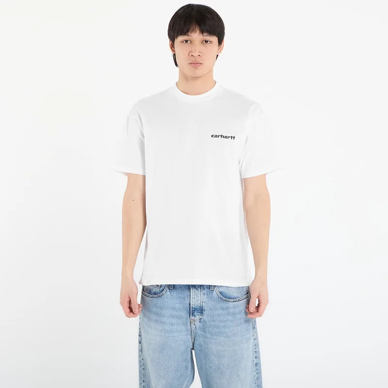 T-shirt Carhartt WIP S/S Archive Lines T-Shirt UNISEX White XS