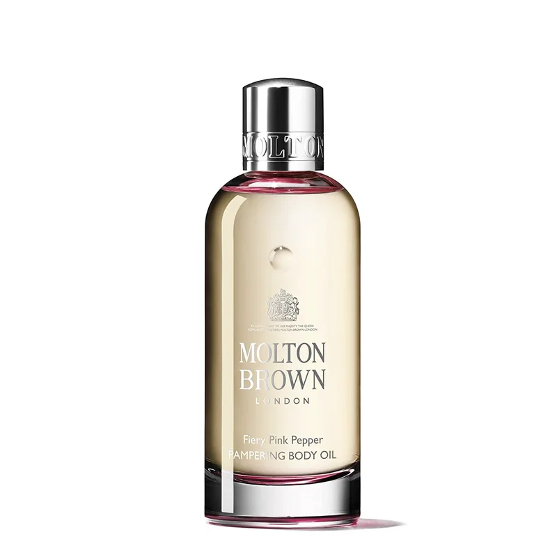 Molton Brown, fire pink pepper, body oil, 100 ml