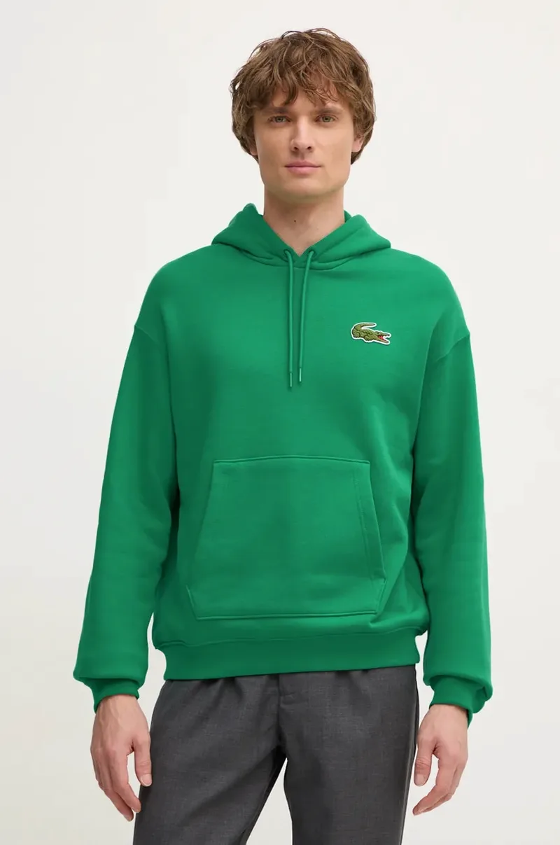 Βαμβακερή μπλούζα Lacoste