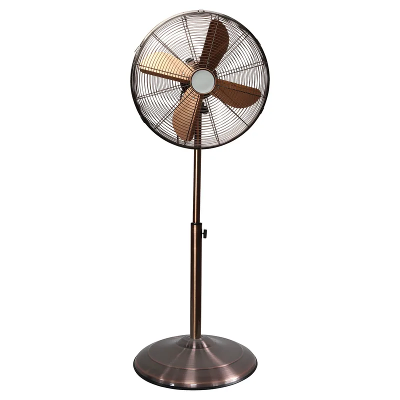 Ανεμιστήρας Δαπέδου Με Ορθοστάτη Vintage 60W Eurolamp 147-29083 Copper