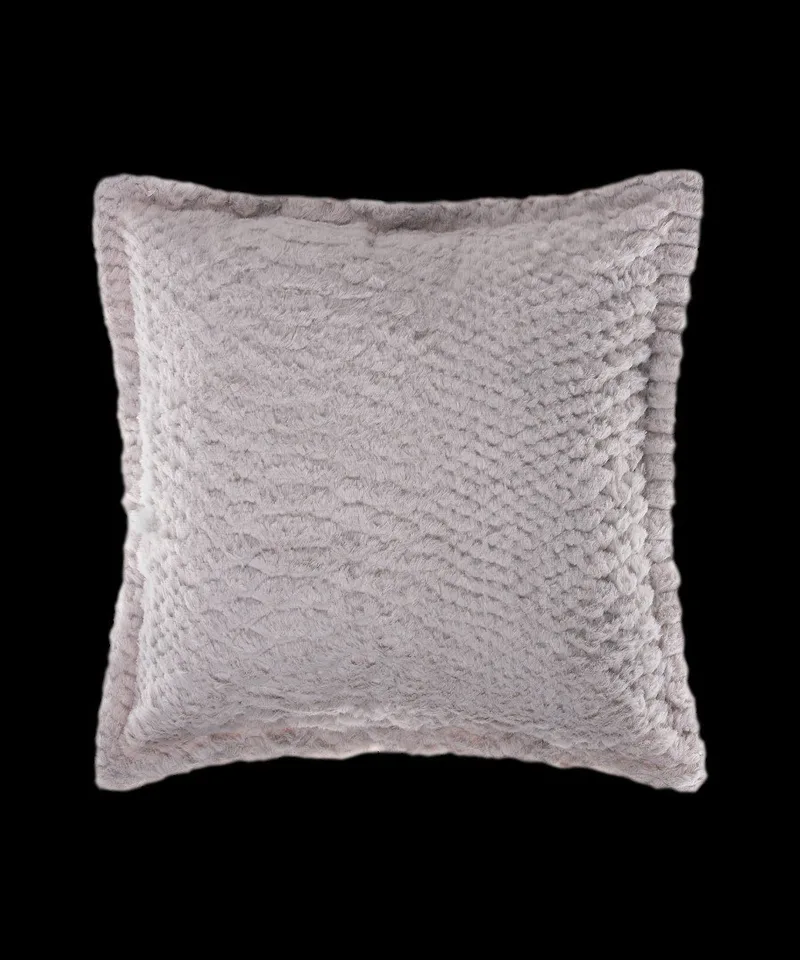 Μαξιλαροθήκη Διακόσμησης Silk Fashion NX201 Light Grey 45x45