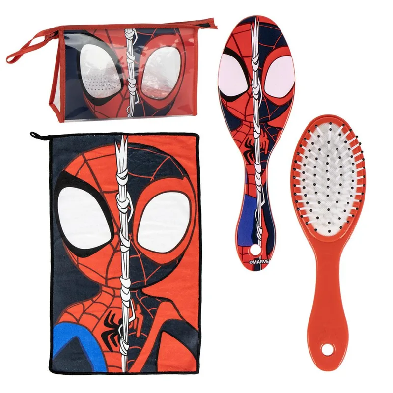 Spiderman Spidey Disney Mickey Σετ Προσωπικής Υγιεινής +amp; Νεσεσέρ Ταξιδιού