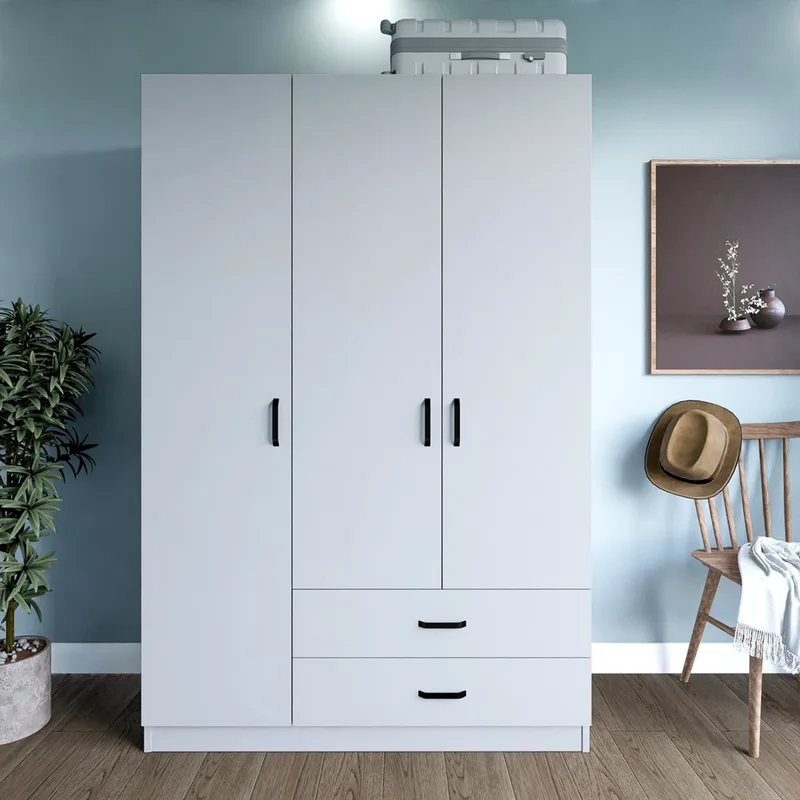 Ντουλάπα Ρούχων Yaman 1600-32 - White 350Mwd1111 (120x181x45 cm)