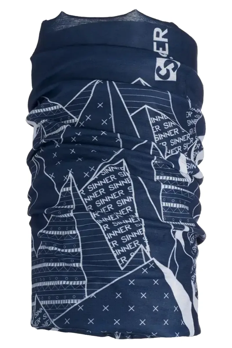 Κασκόλ Sinner Bandana Blue Mountain SIWE-613-50Z-50Z