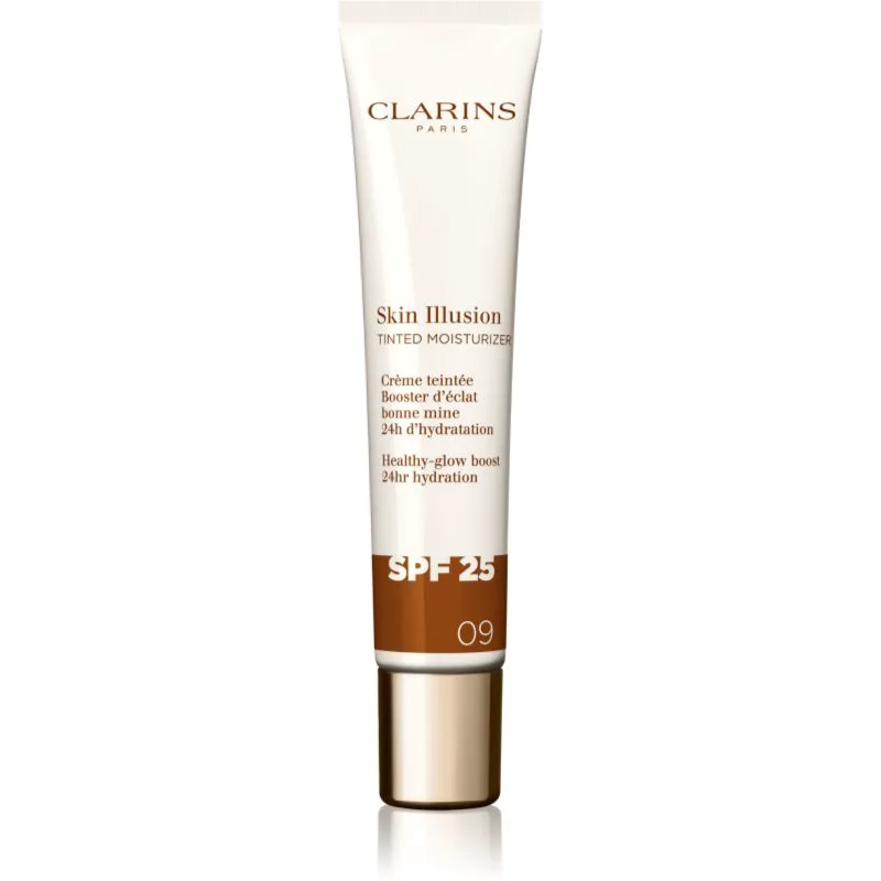 Clarins Skin Illusion Tinted Moisturizer κρέμα με χρώμα SPF 25 απόχρωση 09 40 ml