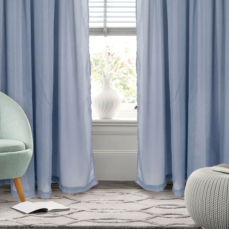 Κουρτίνα (450x270) Με Τρέσα Das Home Organza 2199 Blue