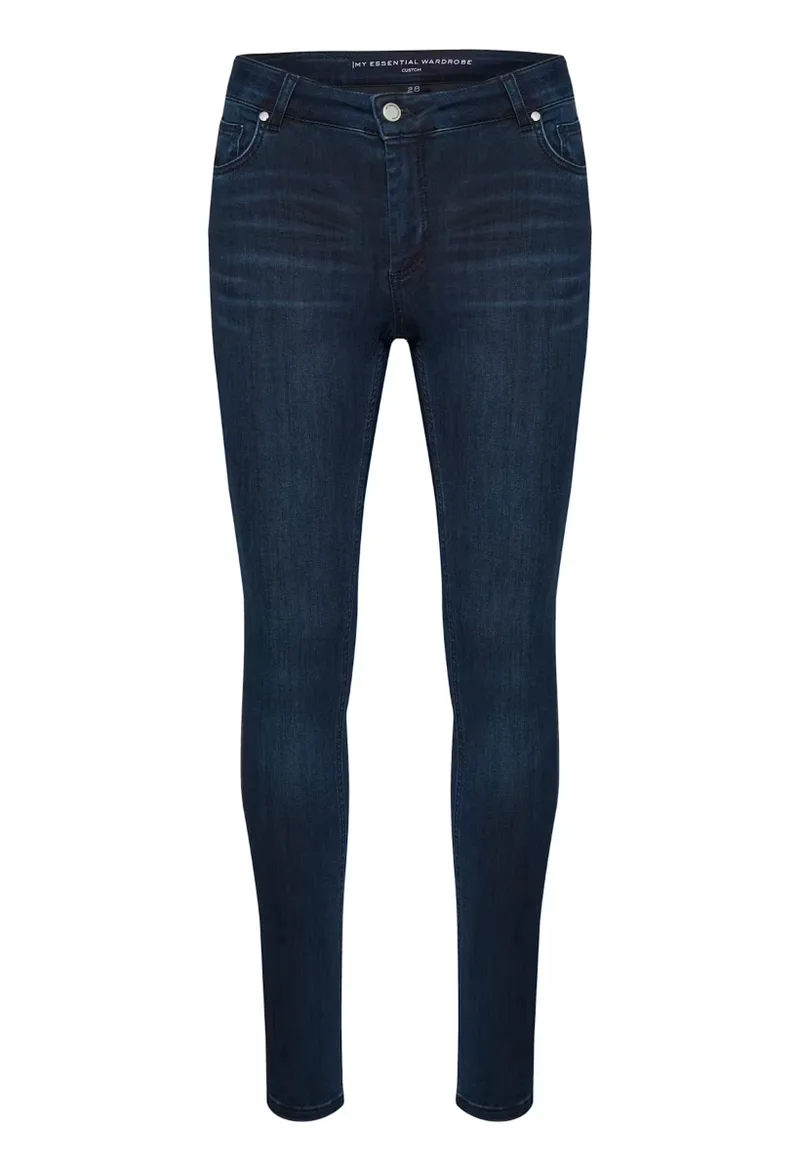 ΓΥΝΑΙΚΕΙΟ ΠΑΝΤΕΛΟΝΙ MY ESSENTIAL THE CELINA DENIM SKINNY ΓΡΑΜΜΗ ΜΠΛΕ