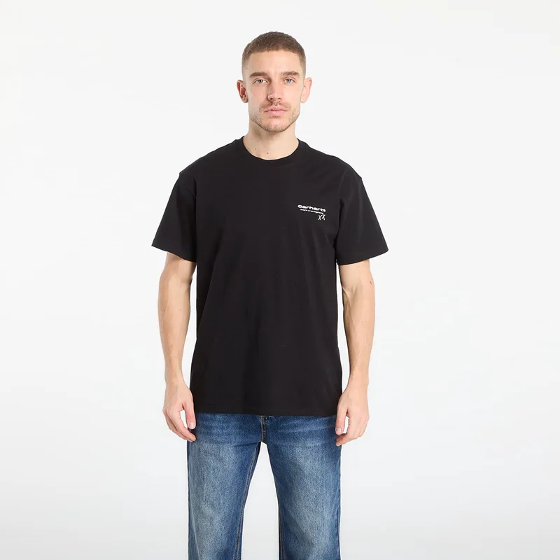 T-shirt Carhartt WIP S/S Garble T-Shirt UNISEX Black M