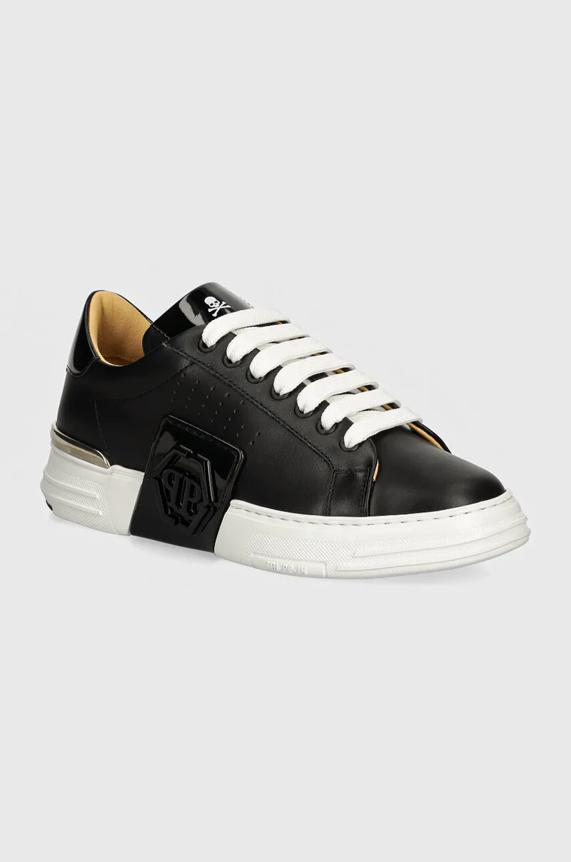 Δερμάτινα sneakers Philipp Plein Hexagon Phantom Kicks