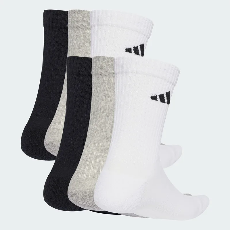 adidas Sportswear Cushioned Crew Socks 6 Pairs (9000239351_85148)
