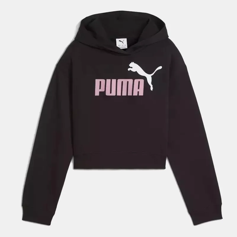Puma Essential 2 Παιδική Cropped Μπλούζα με Κουκούλα (9000246375_89028)
