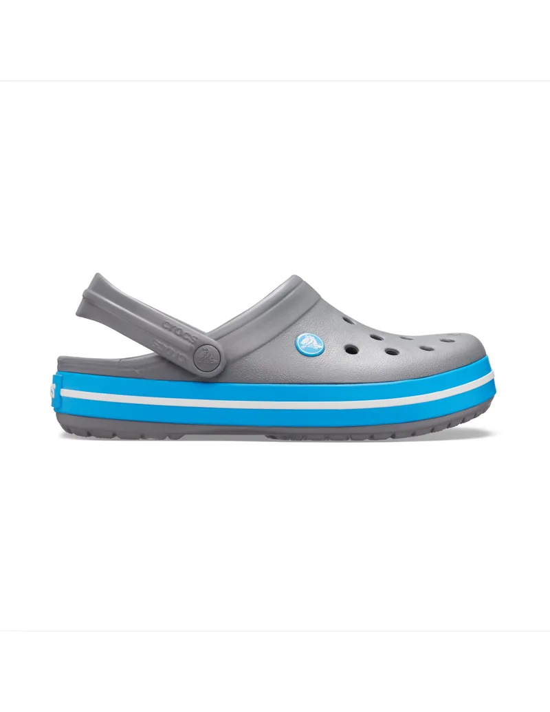 Crocs Crocband Ανατομικά Σαμπό Γκρι 11016-07W