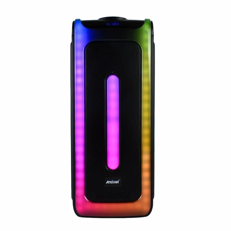 Andowl Σύστημα Karaoke με Ασύρματo Μικρόφωνo Q-YX9000 σε Μαύρο Χρώμα