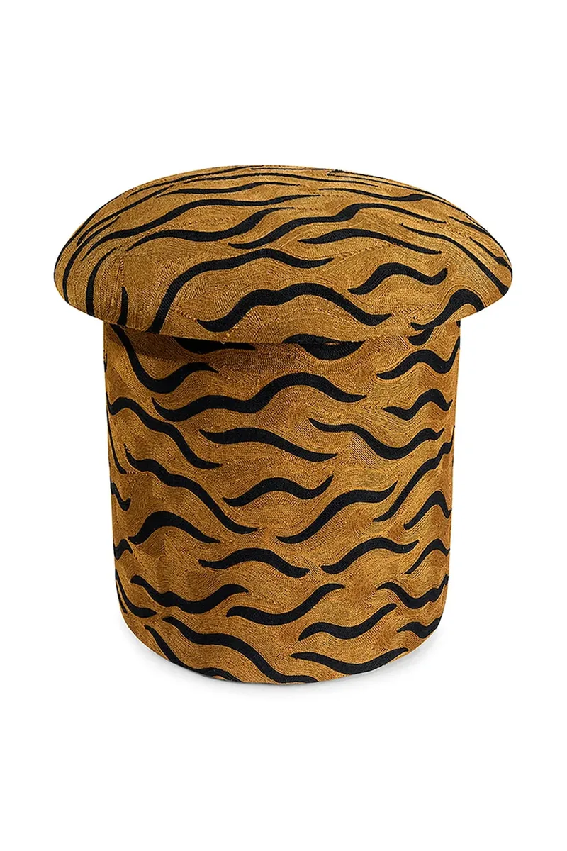 Πουφ Doing Goods Maya Tiger Embroidered