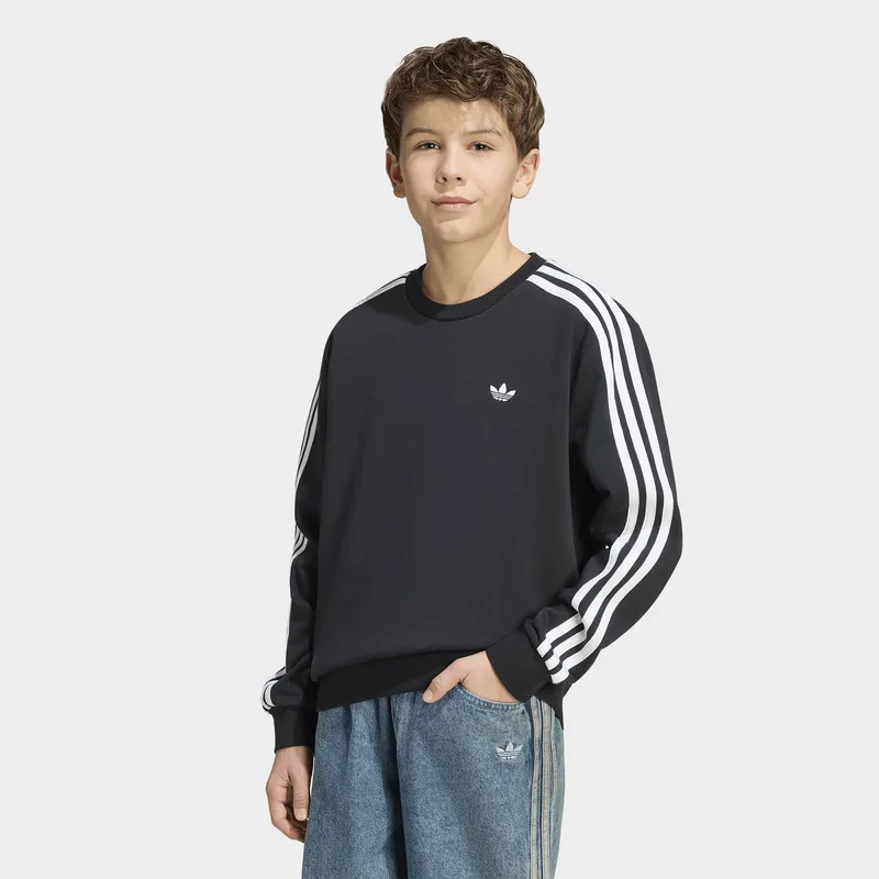 adidas Originals K 3-Stripes Loose Crew Sweatshirt (9000288312_1469)
