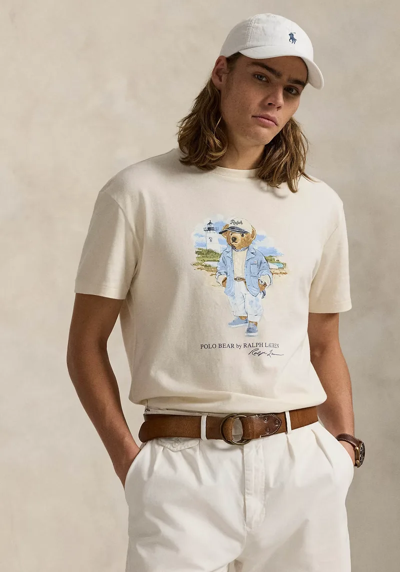 Polo Ralph Lauren Μπλούζα της σειράς Polo Bear - 710969630 001 White