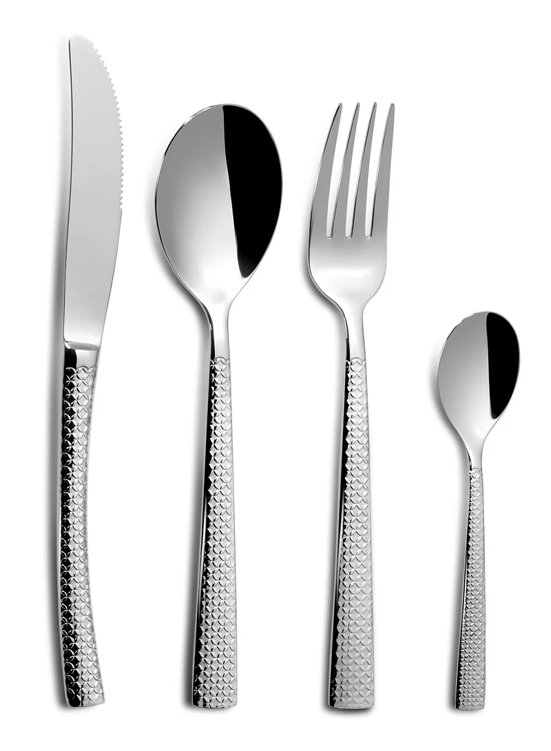 Κουτάλι Φαγητού Ανοξείδωτο 18/0 Hidraulic Comas 3mm CO06327000 (Σετ 6 Τεμάχια) (Υλικό: Ανοξείδωτο, Μέγεθος: Μεμονωμένο) - Comas - CO06327000