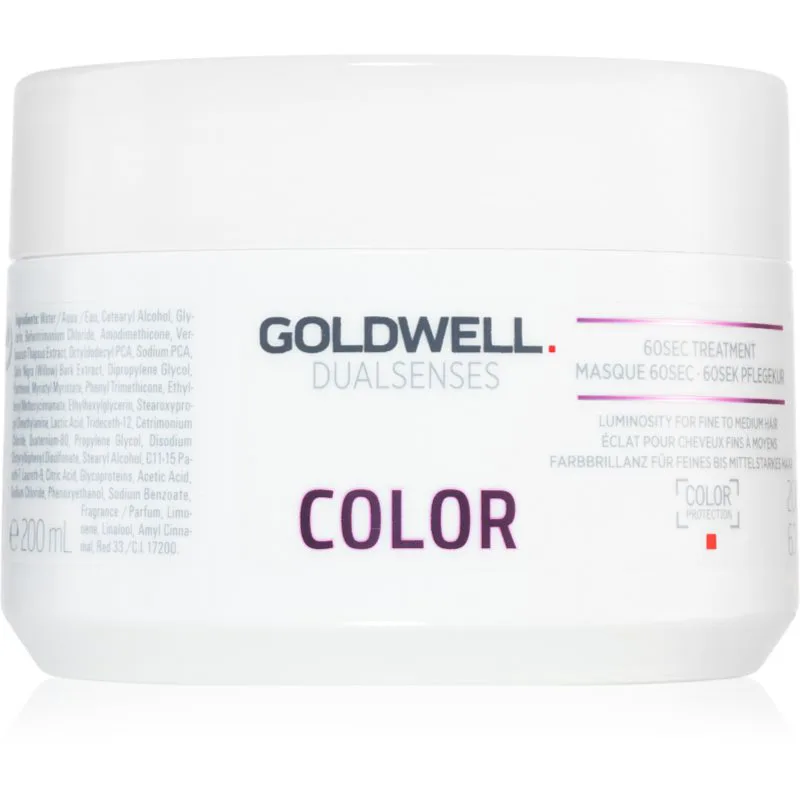 Goldwell Dualsenses Color αναγεννητική μάσκα για κανονικά εως απαλά βαμμένα μαλλιά 200 ml