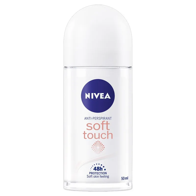 Nivea Female Talc Sensation Roll on Deo Γυναικείο Αποσμητικό για Αποτελεσματική Προστασία από την Κακοσμία & την Εφίδρωση 50ml