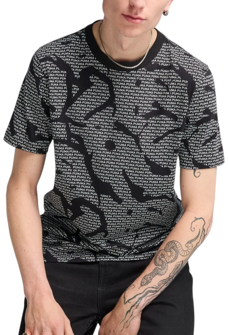 Μπλούζα Κοντομάνικη Puma ESS Logo Lab Aop Tee 684668-01 Ανδρικό