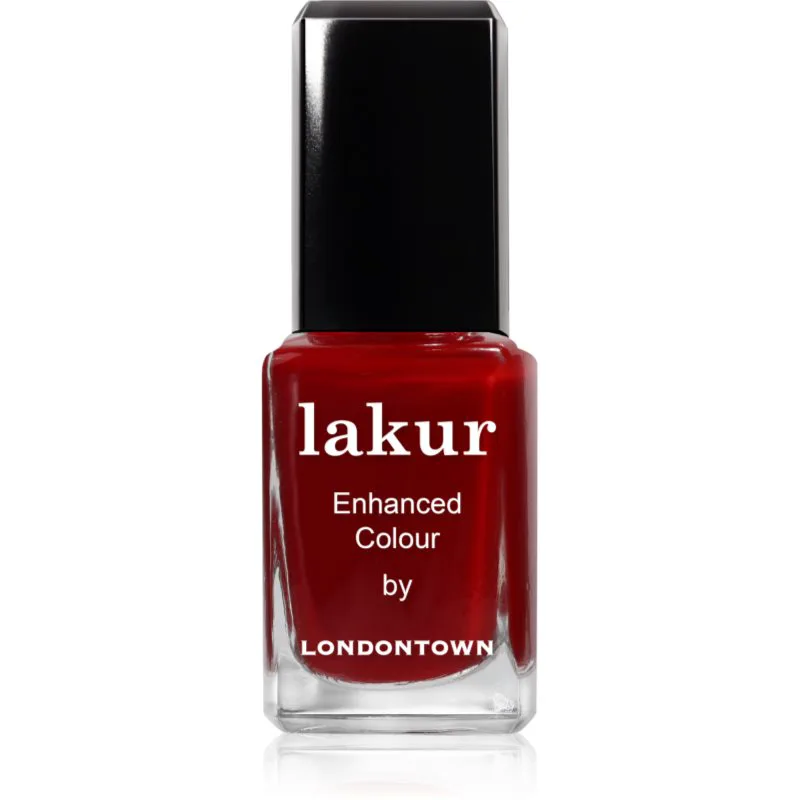 LONDONTOWN Lakur βερνίκι νυχιών μακράς διαρκείας απόχρωση Truly Ruby 12 ml