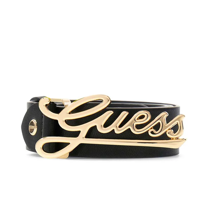 GUESS ΓΥΝΑΙΚΕΙΑ ΖΩΝΗ MELISANDRA ADJ&amp;NO BW9250P5335 BLACK