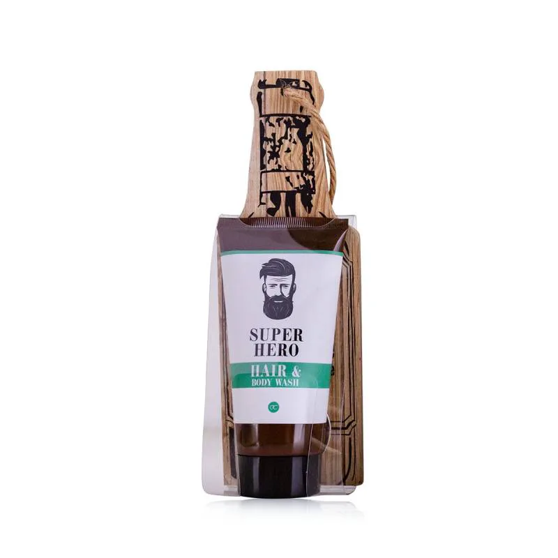 Hero Hair & Body Wash with Bottle Opener 100ml