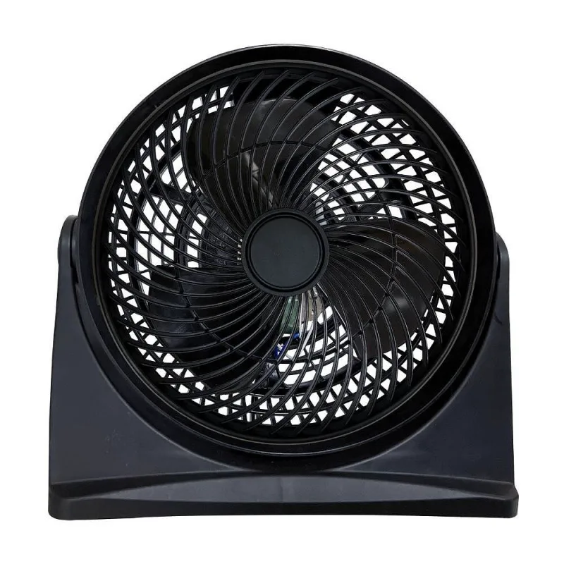 Ανεμιστήρας Elite EHFB-1333, 35W, 20 cm, 3 ταχύτητες, 3 παροχές, Κάθετη κλίση, Μαύρο